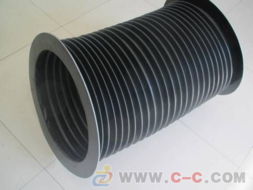 光杠阻燃防塵伸縮保護(hù)套,橡膠布伸縮防塵套