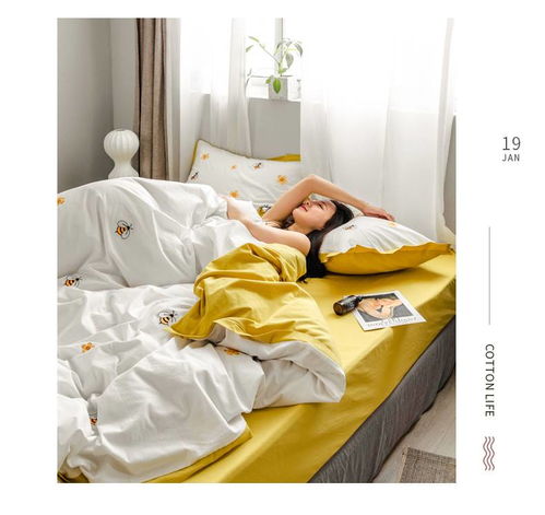 逸軒全棉水洗棉四件套 春秋舒適，夏季清涼的床上佳品